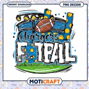 Chargers Football PNG Design Chargers Football PNG Design