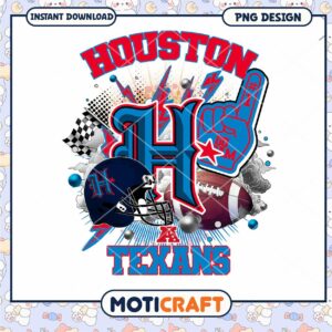 Houston Texans PNG Sublimation Design