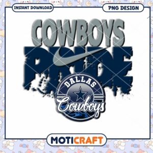 Dallas Cowboys Pride PNG Design