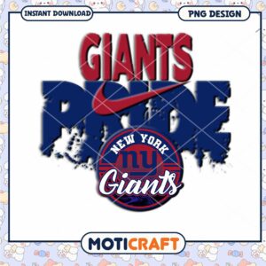 New York Giants Pride PNG Design