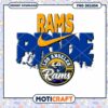 Los Angeles Rams Pride PNG Design 1 Los Angeles Rams Pride PNG Design