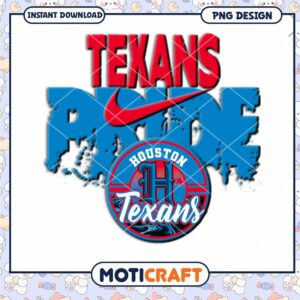 Houston Texans Pride PNG Design