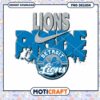 Detroit Lions Pride PNG Design 1 Detroit Lions Pride PNG Design