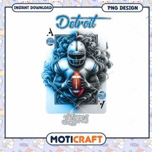 Detroit Lions Football PNG Design Detroit Lions Football PNG Design