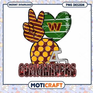 Commanders PNG Sublimation Design Commanders PNG Sublimation Design