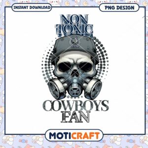 Dallas Cowboys Skull PNG Design