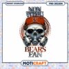 Chicago Bears Skull PNG Design 2 Chicago Bears Skull PNG Design