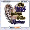 Ravens Heart PNG Sublimation Design