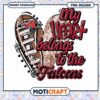 Falcons Heart PNG Sublimation Design 1 Falcons Heart PNG Sublimation Design