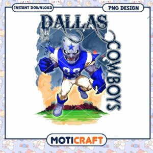 Dallas Cowboys Cartoon PNG Sublimation Dallas Cowboys Cartoon PNG Sublimation