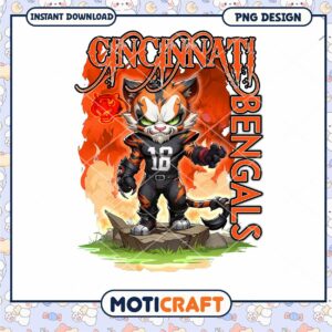 Cincinnati Bengals PNG Sublimation Design Cincinnati Bengals PNG Sublimation Design