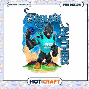 Carolina Panthers PNG Sublimation Design Carolina Panthers PNG Sublimation Design