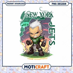 New York Jets PNG Sublimation Design