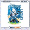 Detroit Lions PNG Sublimation Design