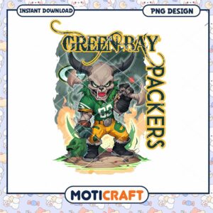 Green Bay Packers PNG Sublimation
