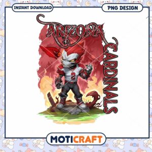 Arizona Cardinals PNG Sublimation