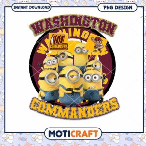 Minions Washington Commanders PNG Minions Washington Commanders PNG