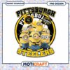 Minions Pittsburgh Steelers PNG Design 1 Minions Pittsburgh Steelers PNG Design