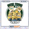Minions NY Jets PNG Sublimation Design 1 Minions NY Jets PNG Sublimation Design