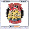 Minions Atlanta Falcons PNG Design