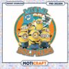 Minions Miami Dolphins PNG Design