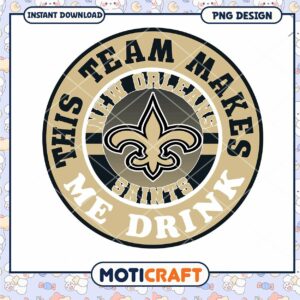 New Orleans Saints PNG Design Drink New Orleans Saints PNG Design Drink