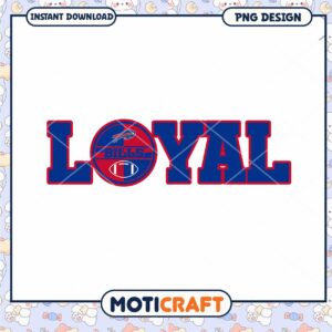 Buffalo Bills Loyal PNG Design