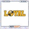 Pittsburgh Steelers Loyal PNG Design