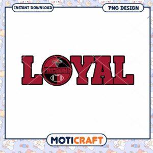 Falcons Loyal PNG Design Instant Download