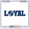 Colts Loyal PNG Design Instant Download
