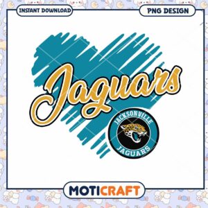 Jacksonville Jaguars PNG Design Instant Download