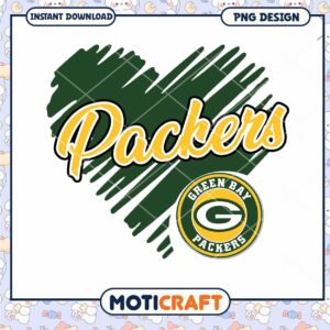 Green Bay Packers Heart PNG Download Design Art Green Bay Packers Heart PNG Download Design Art