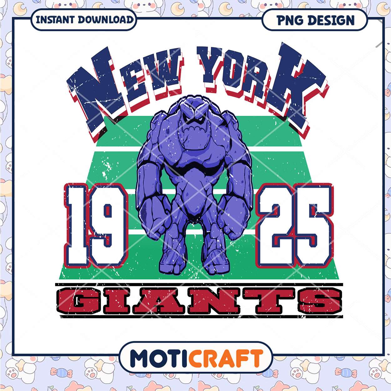 New York Giants PNG Design for Instant Download New York Giants PNG Design for Instant Download