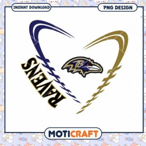 Baltimore Ravens Logo Design PNG Instant Download Baltimore Ravens Logo Design PNG Instant Download