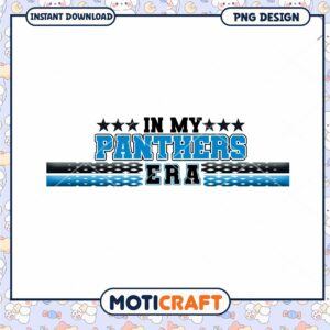 Panthers Era PNG Design Instant Download