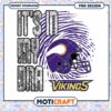 Minnesota Vikings DNA PNG Sublimation Design