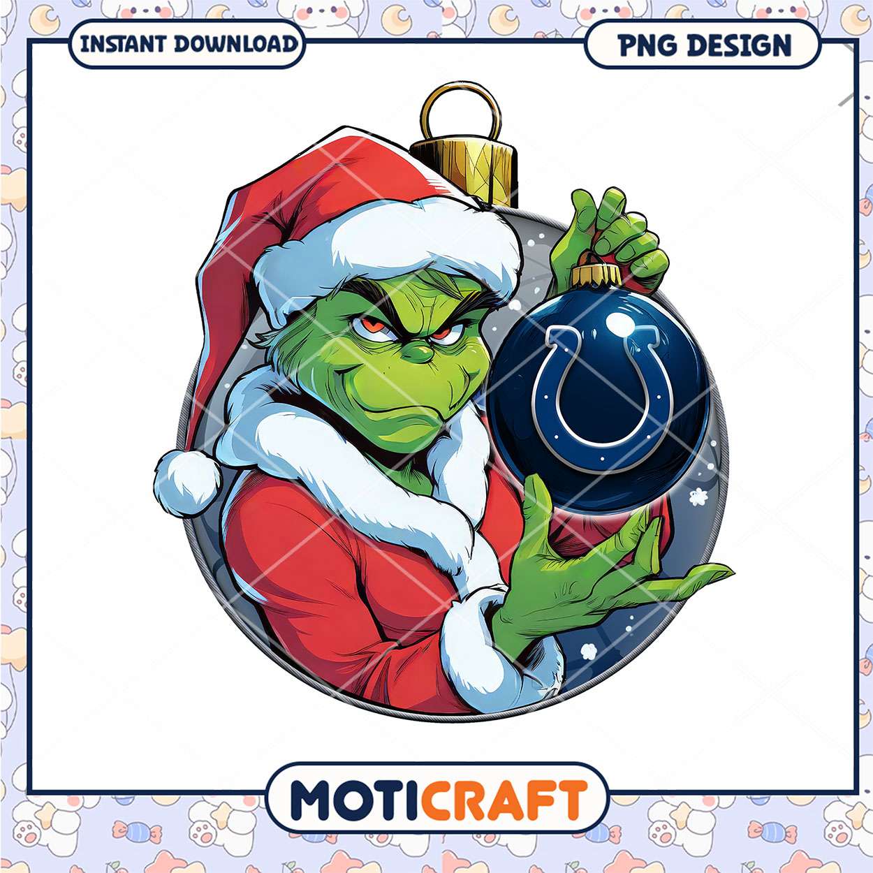 Grinch Christmas Ornament PNG Grinch Christmas Ornament PNG