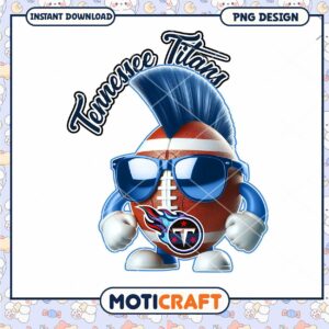 Tennessee Titans PNG Football Mascot