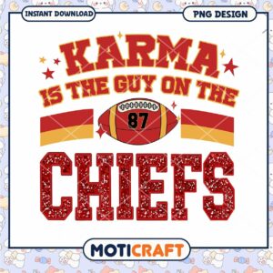 Kansas City Chiefs Karma PNG Sublimation