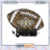 Leopard Print Saints Football PNG 2 Leopard Print Saints Football PNG