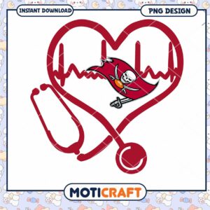 Buccaneers Heartbeat Stethoscope PNG