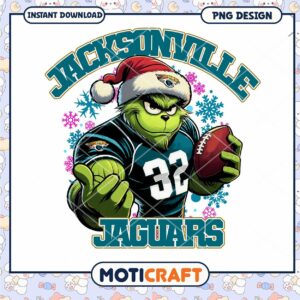 Grinch Jacksonville Jaguars PNG