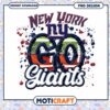 New York Giants PNG Sublimation Design
