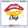 Kansas City Chiefs Lips PNG Design