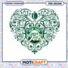 New York Jets Heart PNG Design 1 New York Jets Heart PNG Design