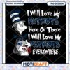 Cat in the Hat Patriots PNG Design