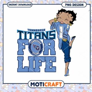Tennessee Titans For Life PNG Design