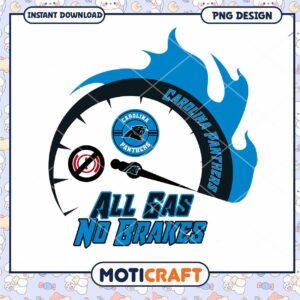 Carolina Panthers PNG All Gas No Brakes