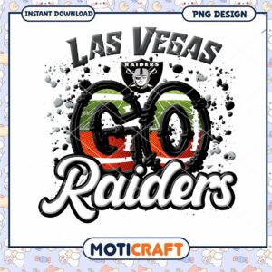 Las Vegas Raiders Go PNG Sublimation Design