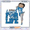 Detroit Lions PNG Betty Boop Design
